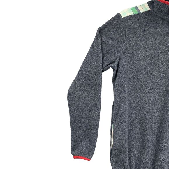 Columbia PFG Fleece Pullover Jacket M 1/4 Snap Gorpcore Granola Fishing Camping - Picture 5 of 10